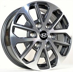 6.5*17  6/139.7 ET46 d92.5 (TS6128) GUN METAL MF Stuttgart