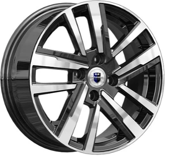 6.0*15  4/100 ET40 d60.1Хант (КС1034)  алмаз чёрный (Арт.79946) K&K